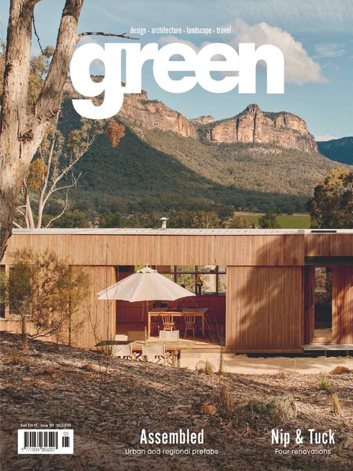 Cover image for Green Magazine